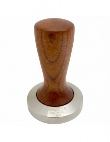 MOTTA TAMPER SLIM BASE 58MM WOOD HANDLE