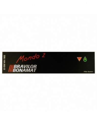 BRAVILOR MONDO NAMEPLATES NEW