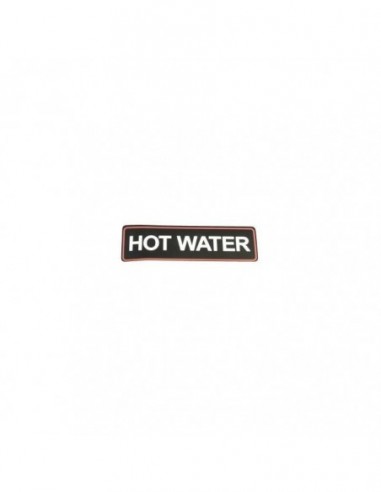 BRAVILOR STICKER HOT WATER