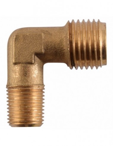 CMA ELBOW BRASS CONNECTOR D6.2 1/4M 1/8M