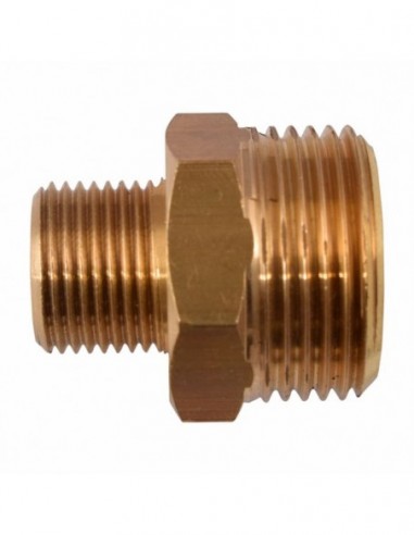 3/8M X 3/4M BRASS FITTING