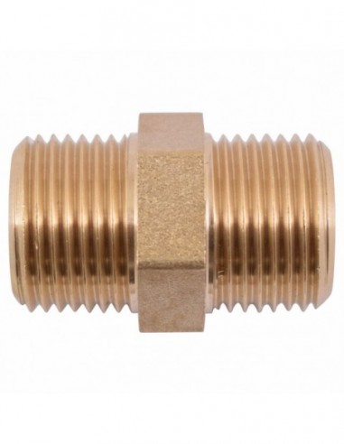 3/8M X 3/8M BRASS FITTING