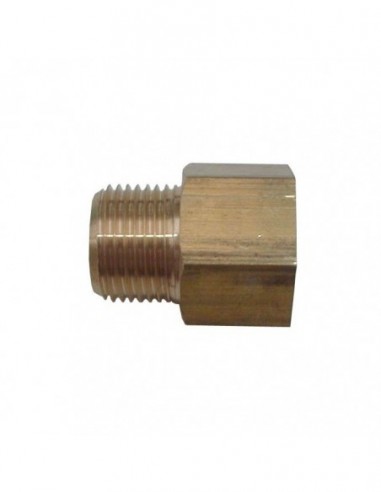 3/8F X 3/8M BRASS FITTING