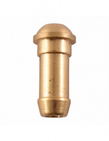 BRASS STEM MALE CONE 3/8 HEAD 10MM BARB