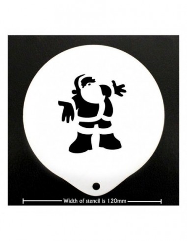 FATHER CHRISTMAS STENCIL