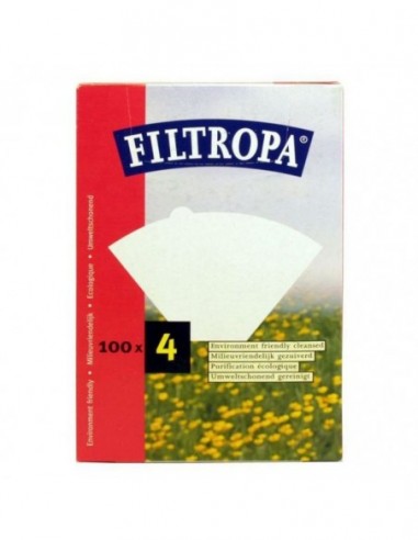 FILTROPA WHITE SIZE 4 FILTER PAPERS...