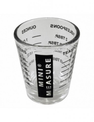 MINI MEASURE SHOT GLASS 1-1.5OZ