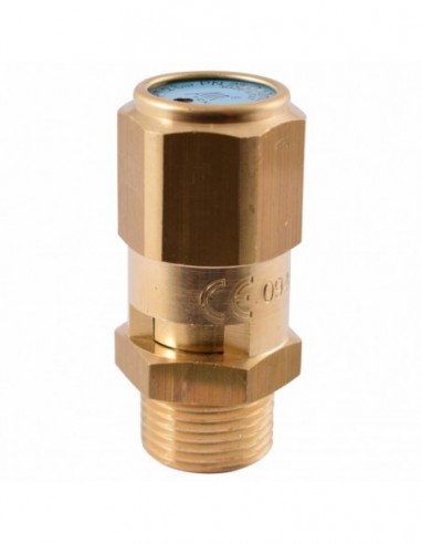 3/8 SAFETY VALVE 2.0 BAR CERTIFIED -...