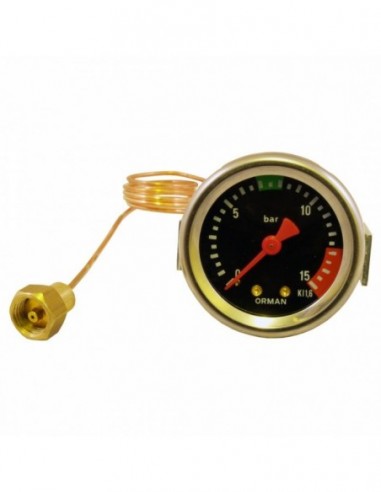 GAGGIA WATER GAUGE D/E90 WITH CAPILLARY