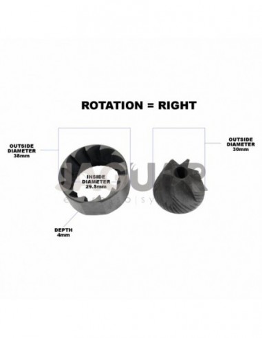 IBERITAL CONICAL GRINDER BLADES 38 RH